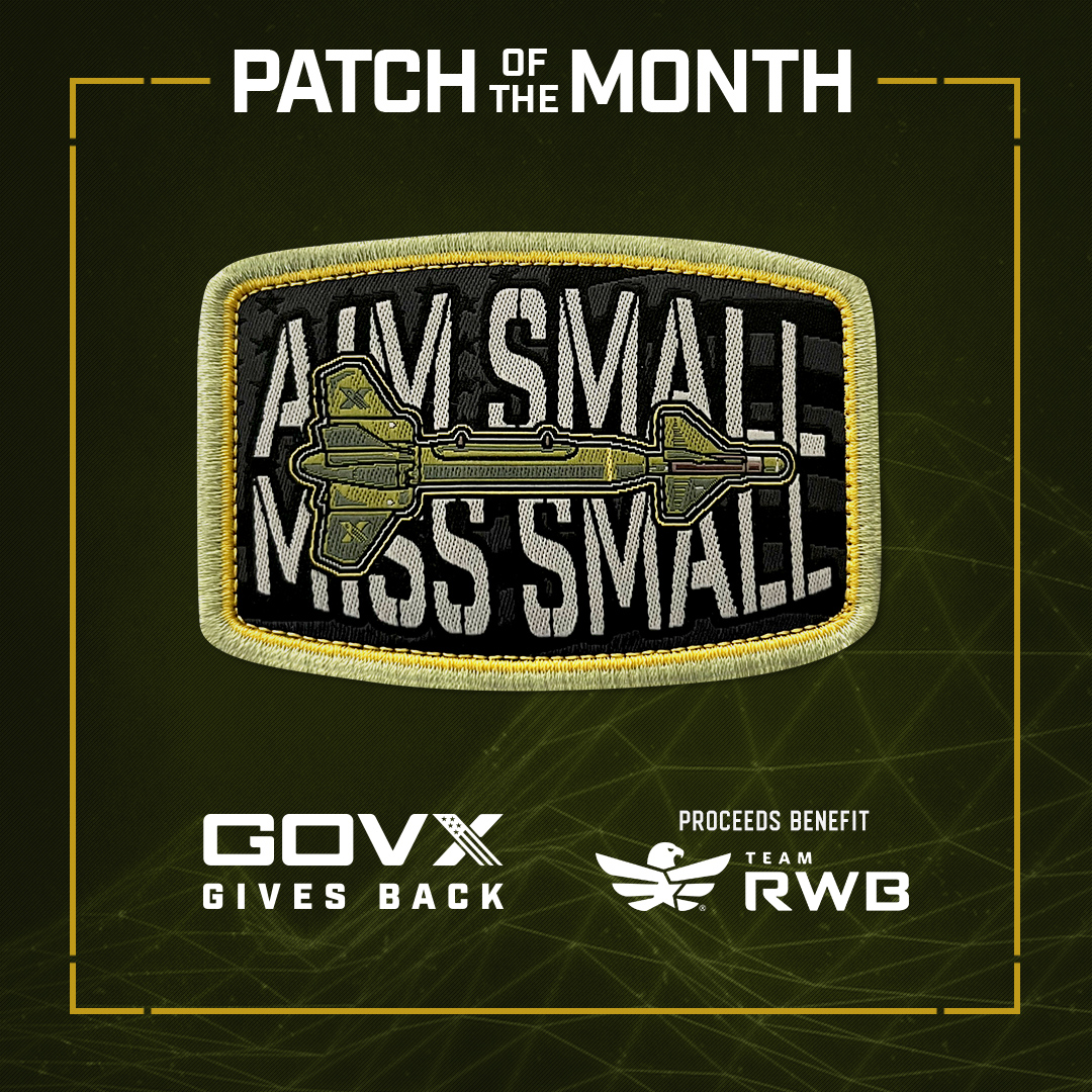 ShopGOVX's tweet photo. The latest #PatchoftheMonth serves as a reminder to operate properly and confidently. Proceeds support @TeamRWB and their mission to support our nation's veterans. Get it here: https://t.co/ZzejS3di4w https://t.co/GDOn0bvw0t