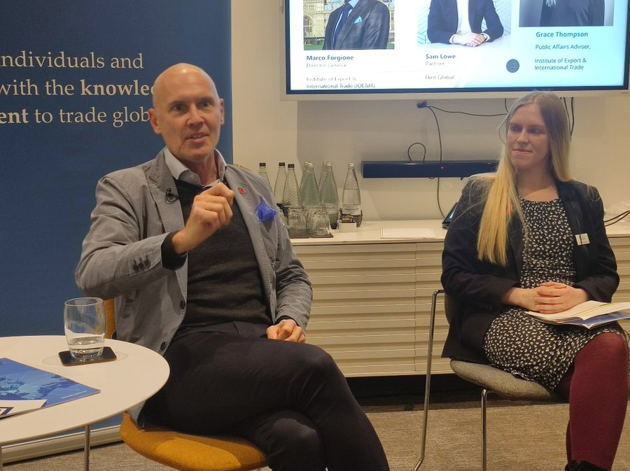 Marco Forgione IOE&IT talks at launch of Flint Global report