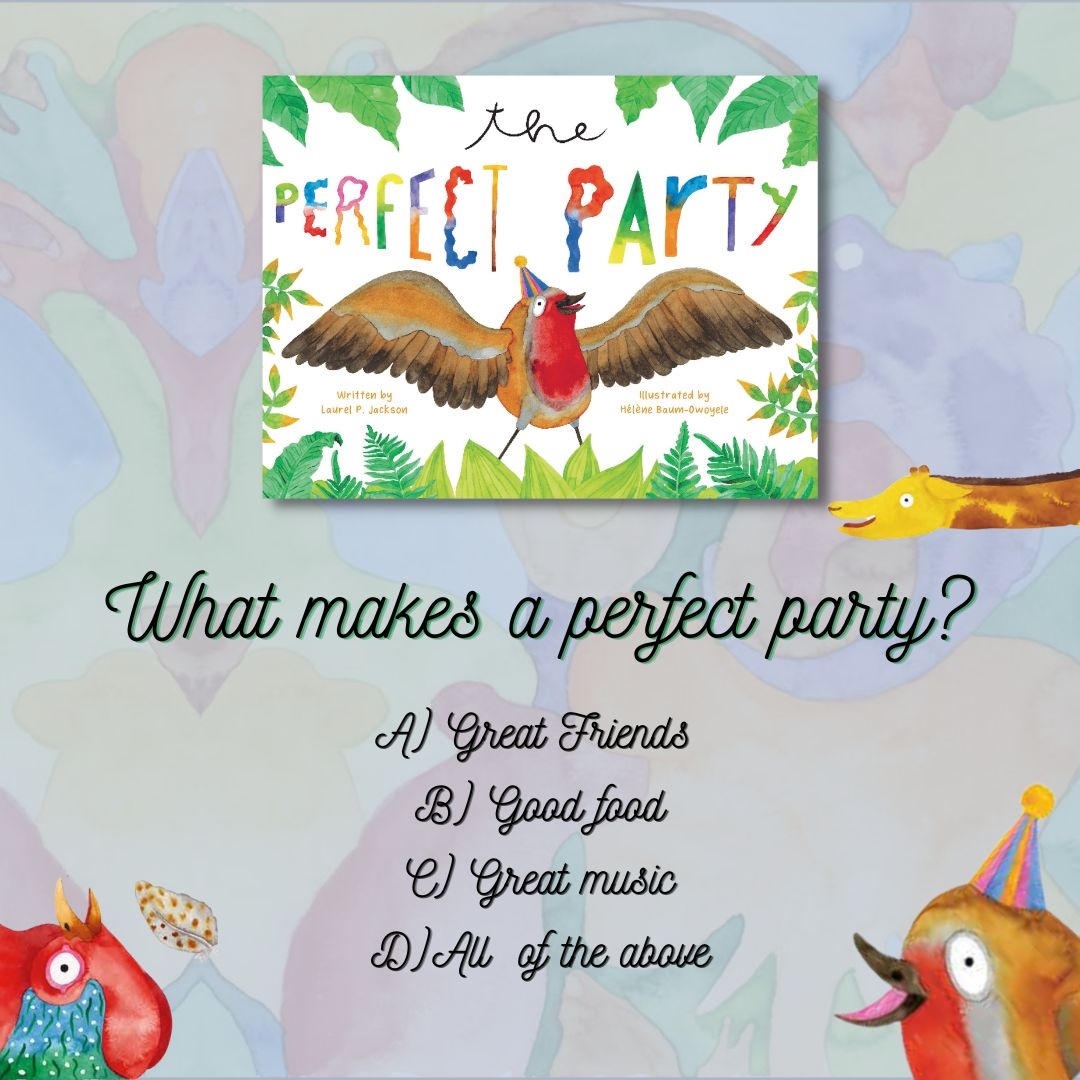 🥳What makes your party ✨perfect✨? Let us know in the comments!⁠
⁠
We personally think all of the above + some books make it a hoot! Check out The Perfect Party by Laurel P. Jackson + illustrated by <a href="/LeniTree/">Hélène Baum</a>
⁠
Buy it here: yeehoomedia.com/product/the-pe…

#yeehoopress #yeehoobooks