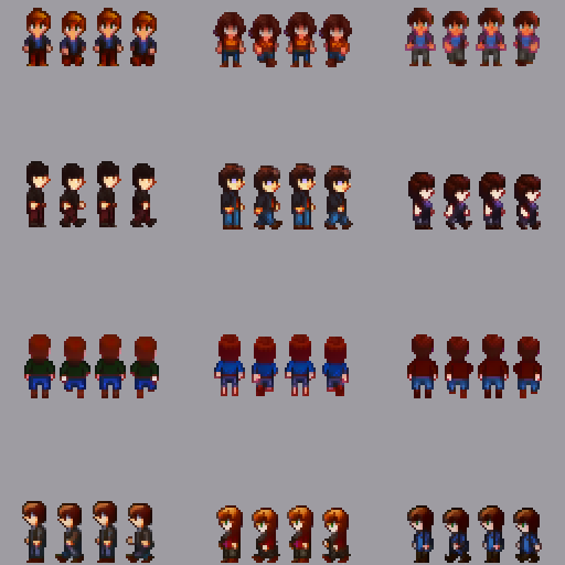 walking animation sprite