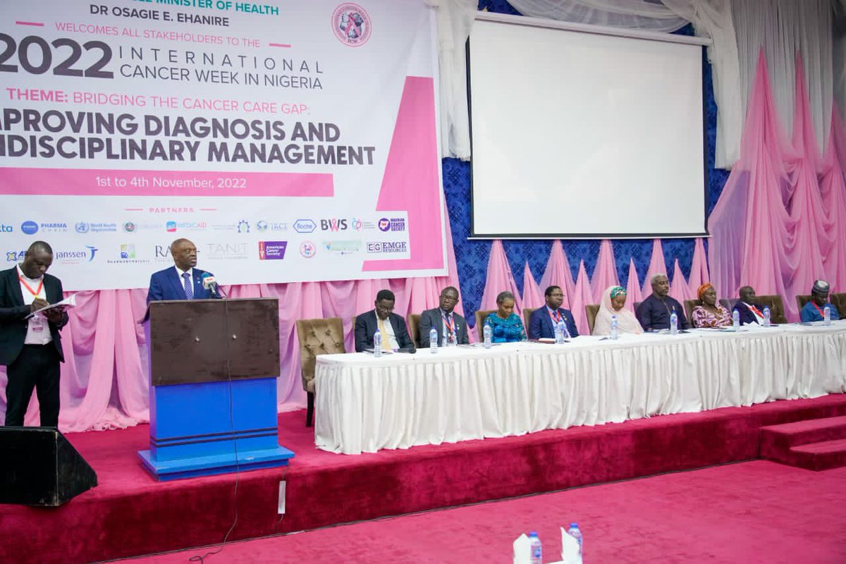 WMulombo's tweet photo. Today marks the beginning  of the #InternationalCancerWeek w/ the theme: “Bridging the Cancer Care Gap: Improving Diagnosis &amp; Multidisciplinary Mgt”. @WHONigeria is committed to supporting 🇳🇬 as a renewed effort to curb cancer cases is urgent. https://t.co/o8768TFwDS