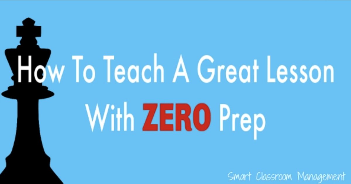 TCEA's tweet photo. How long does it take you to prep a lesson?

https://t.co/z083w6kyli  via Smart Classroom Management
#edchat #teachertwitter #educoach https://t.co/Qzky7a780W