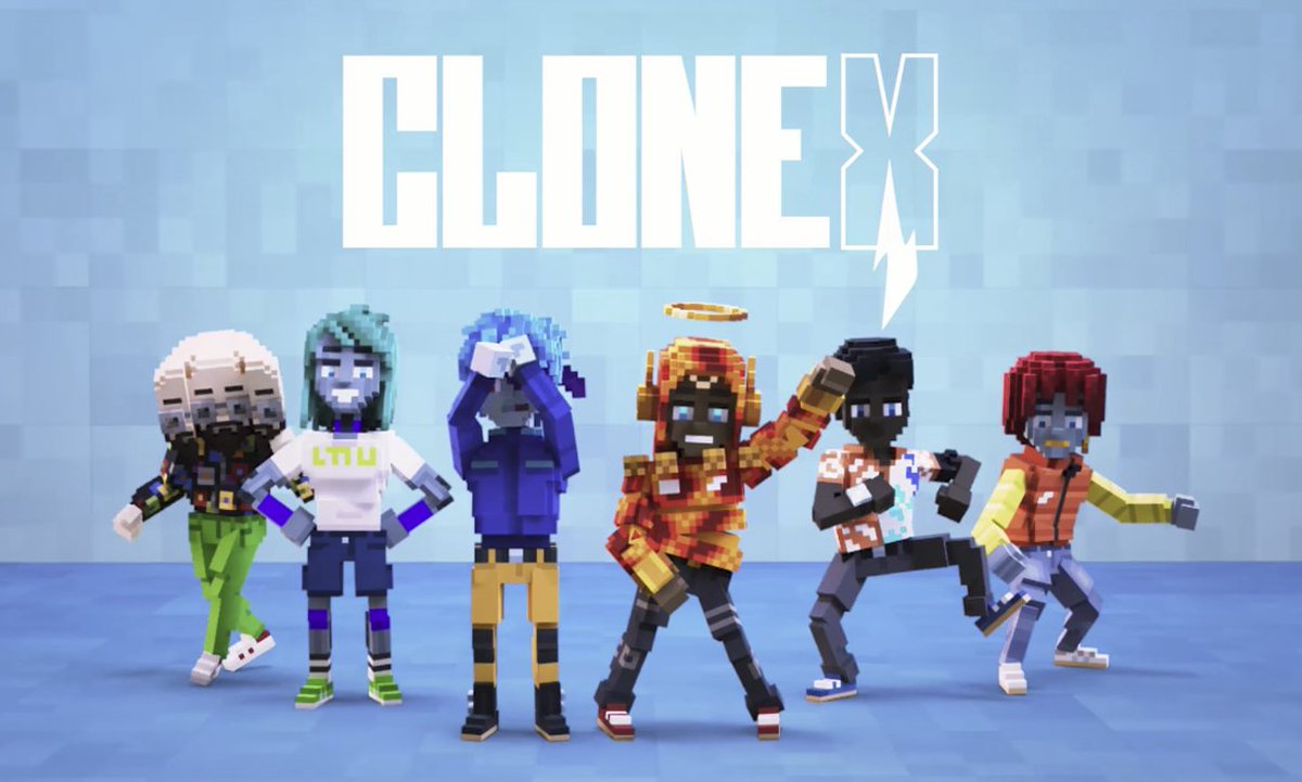 RTFKT_RIMOWA's tweet photo. gm ⚡️

All RTFKT Clone X holders can now claim their exclusive 1:1 voxelized avatars, playable inside The Sandbox!

20k unique Clone X voxel avatars now usable in TheSandboxGame for all Clone holders 🧬

Claim your Voxel Avatars at https://t.co/Ly4oLISEgg

Claim it before 5 Nov. https://t.co/cWhGbpAzoY