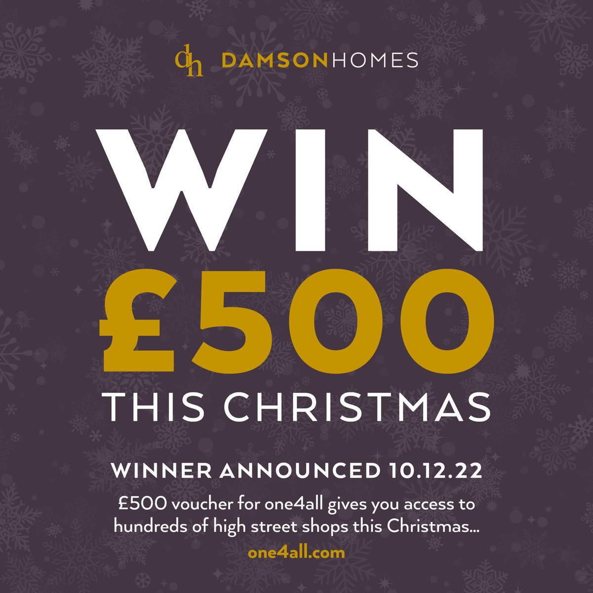 🎅🏼 🎄 Win £500 for Christmas 🎄 🎅🏼 

Time for another Damson competition with this one paying out in time to hit the shops this Christmas.

How do you enter? 

Like our page 👍 
Like the post ✅ 
Share the post 👌 

Good luck 🤞