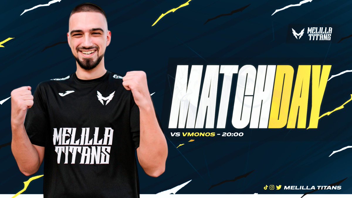 MelillaTitans's tweet photo. Día de @ATF_BattleArena x @TormentaVALes 

📆FT 🆚 #Vmonos
⏰20:00
📺https://t.co/hVJfPCAZBC

🦁@YuNoFAS 
🦁@ZeFRyVAL 
🦁@Blastinho 
🦁@BoomGMP 
🦁@im_rubS 

🧠@LegionArmy_ 
👔@MrDeza16 https://t.co/JfOrS5GGrk