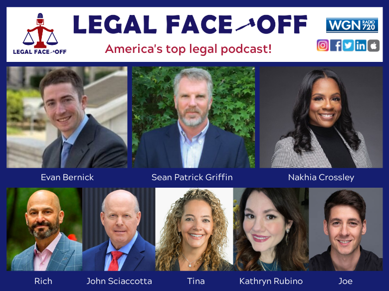 WGNLegalFaceOff's tweet photo. NEW EPISODE ALERT! https://t.co/Zz4XDoaXM3
Thank you to all our special guests: @evanbernick, @spgauthor, @NakhiaCrossley, @AronbergG's John Sciaccotta & @Kathryn1.
#protectedspeech #TimDonaghy #GamingtheGame #BWLA #JusticeJackson #Halloweenlawsuits #Barillapasta #AbovetheLaw https://t.co/Rx3KNBbfFS