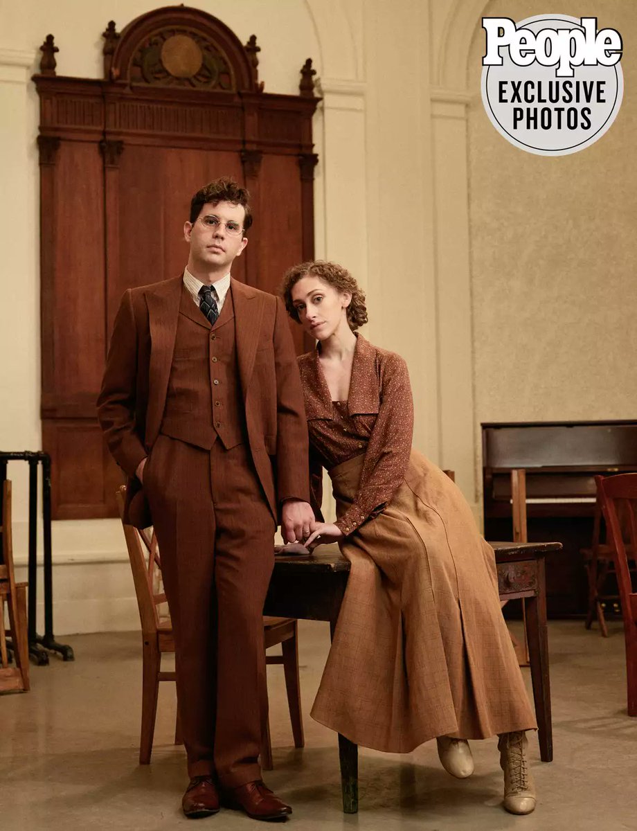 NYCityCenter's tweet photo. OPENING NIGHT! Micaela Diamond and Ben Platt star as Lucille and Leo Frank in #ParadeNYCC. 

📸: Emilio Madrid https://t.co/uCYHjhokGX