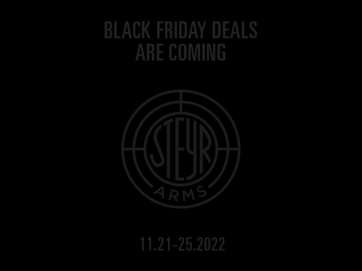 November is going to be a special one 😛 Thou ask and shall receive (sometimes). Keep your eyes glued and fingers ready for our Black Friday sale through 11/21-25/2022. Stay tuned for teasers. #blackfriday #aug #steyrarms #november