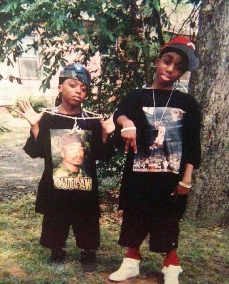 Takeoff and Quavo as kids 💔🕊