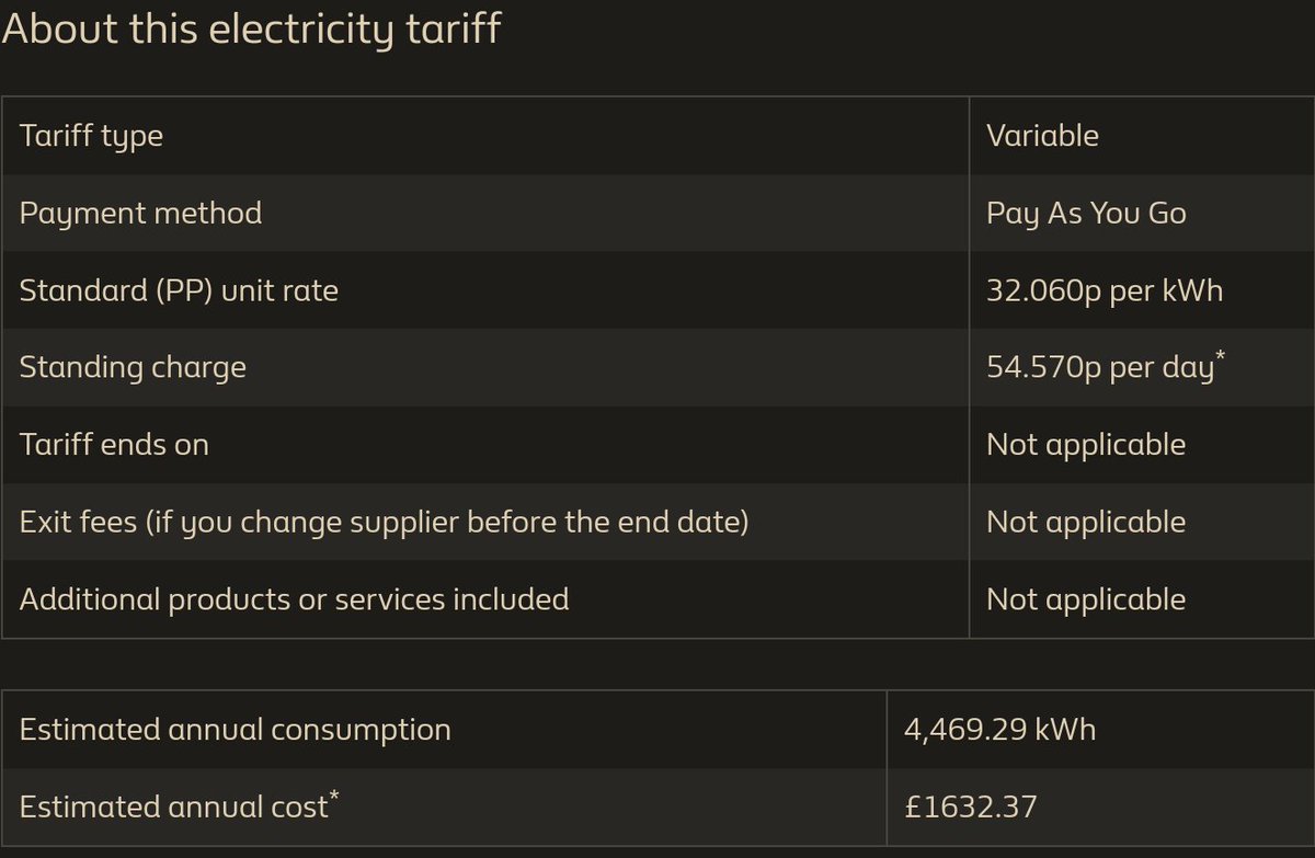 superbanski's tweet image. Don't forget the con that is #PrepayMeters, Here's the current rates. Check the standing charge per day and then see that Gas is almost 3x cheaper than electric. @BritishGas #MassiveScam