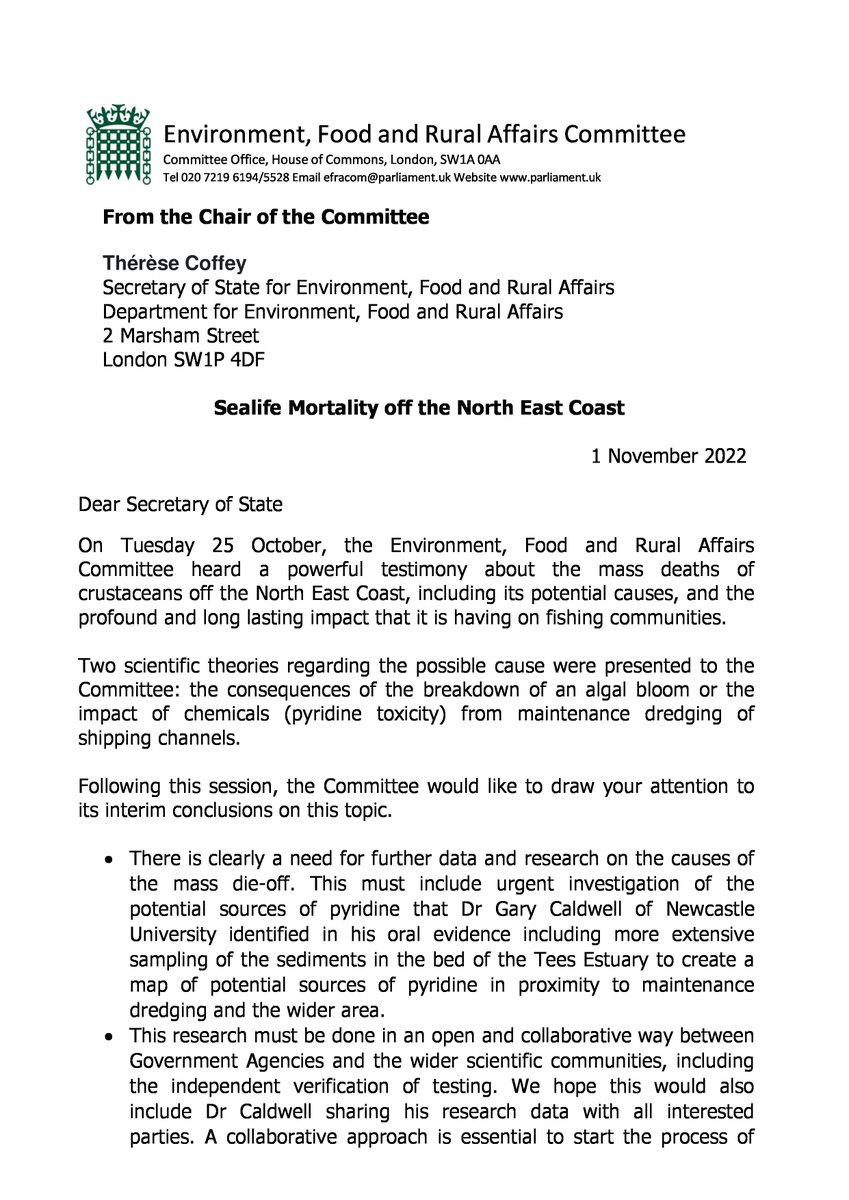 EFRA Committee tweet media