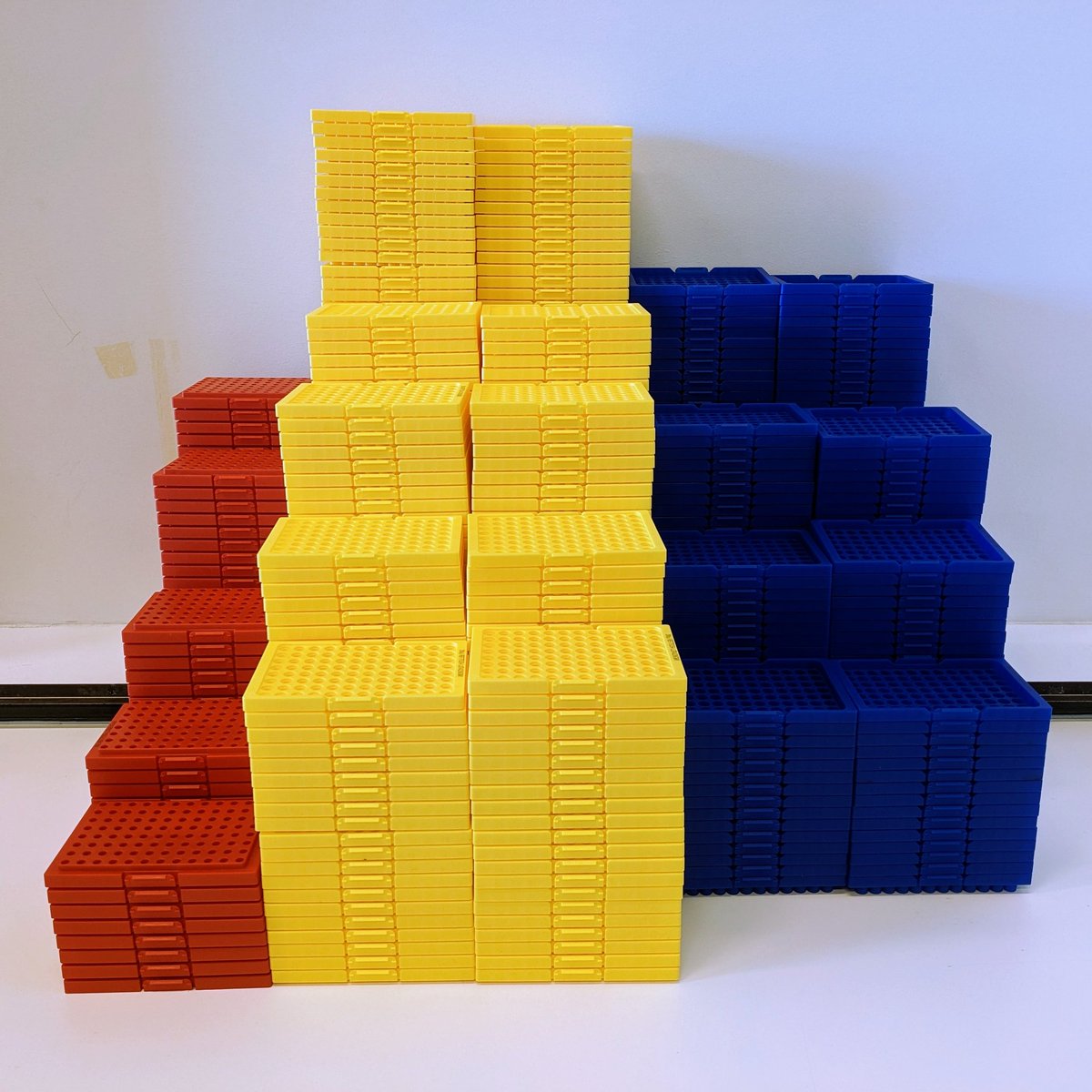 Joyce Meiring (@psychescope) on Twitter photo Our department collected 14.4 kg of @GBO_NL pipette tip inserts in only 1 month (pictured). 😱 What a shame that Greiner doesn't want to reuse them. Can anyone recommend any tip fill companies that do? #AcademicChatter <a href="/greenlabs_NL/">Green Labs - NL</a> #sustainablescience Our department collected 14.4 kg of @GBO_NL pipette tip inserts in only 1 month (pictured). 😱 What a shame that Greiner doesn't want to reuse them. Can anyone recommend any tip fill companies that do? #AcademicChatter <a href="/greenlabs_NL/">Green Labs - NL</a> #sustainablescience