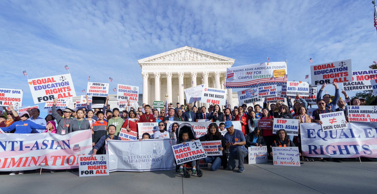 svcaf_official's tweet photo. SVCAF colleagues are heading back to Bay Area, feeling grateful and fulfilled at the same time. 

From 2014 till today, we had a journey full of uphill battles. We have lost some and won some, and this SCOTUS #Harvard case is for sure the most important one to win!

We will win! https://t.co/TjthYUf1SH