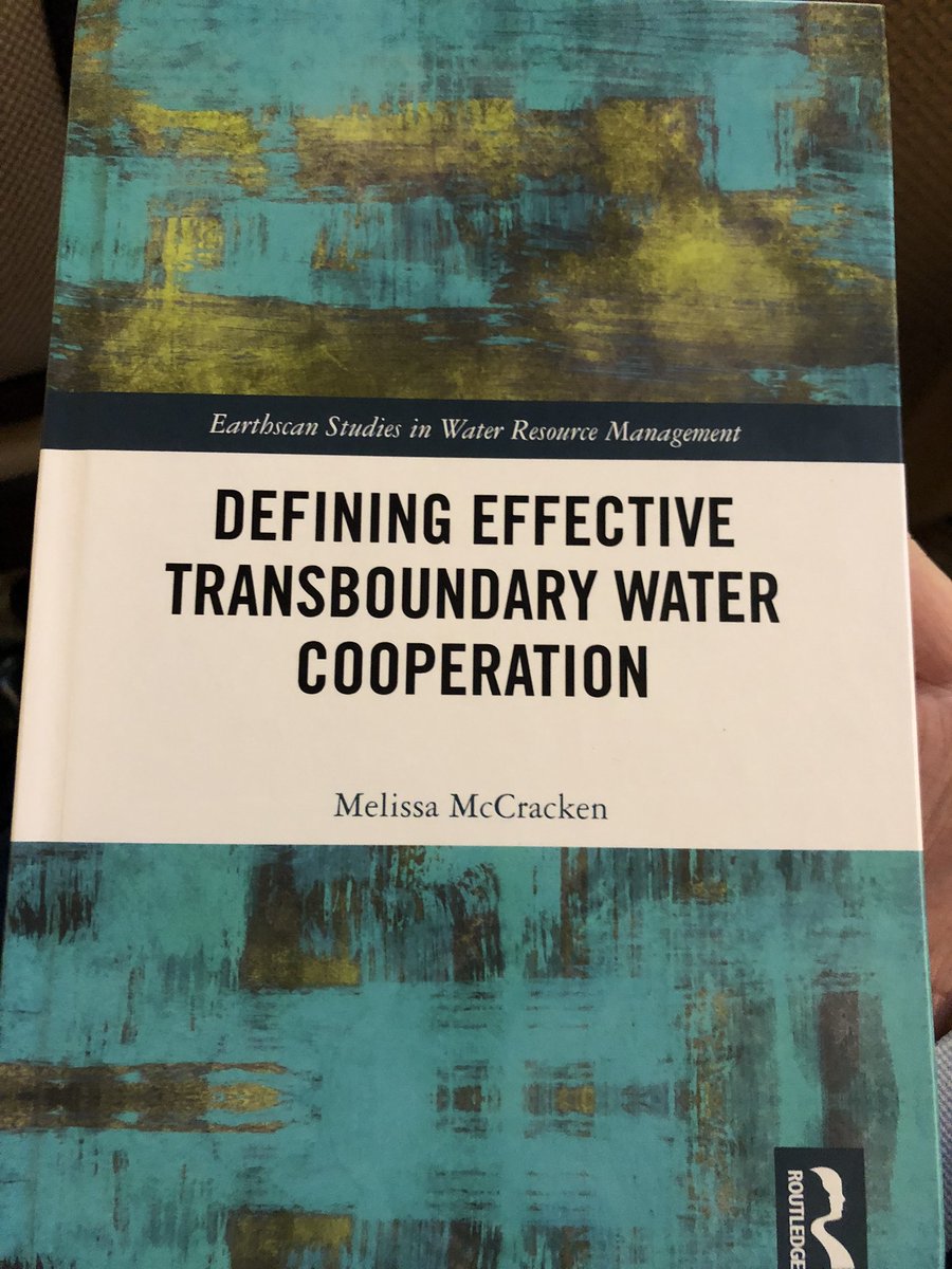 rockfordw's tweet photo. Excellent talk by #FletcherProf Melissa McCracken on her new book —Defining Effective Transboundary Water Cooperation — in @GinnLibrary at @FletcherSchool ⚓️🌏🌍🌎⚓️ https://t.co/GOgEgCRJbH