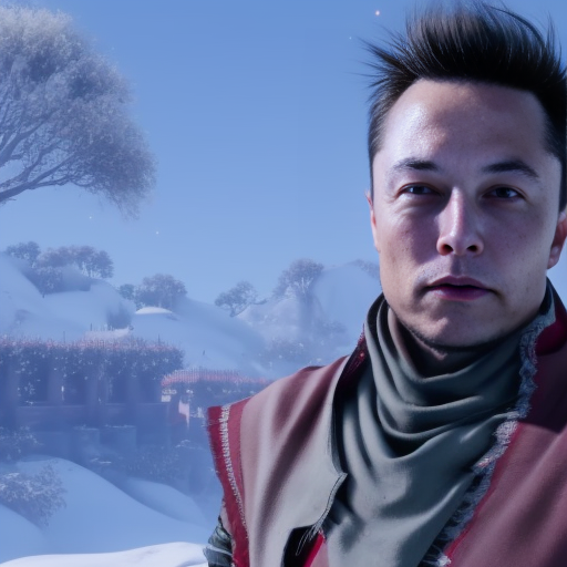 eldenringmemes's tweet photo. Here's @elonmusk Sekiro. #stablediffusion #Dreambooth https://t.co/R3s0yIutLj