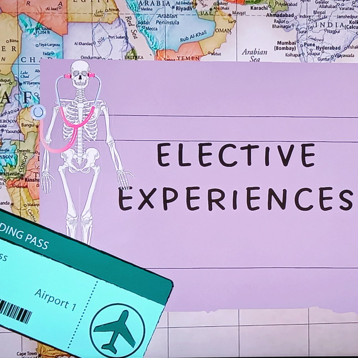 Excited for the Elective Experiences Workshop about to start! B100/4013