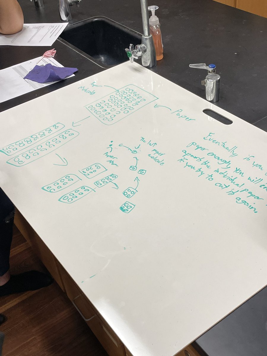 annabele19's tweet photo. FPSmathscience: Mr. Crittenden’s class exploring the continuous vs particle models by creating models and looking at air particles. @ConcordDotOrg #ngss #FPSSuccess https://t.co/cT6vugJWGO