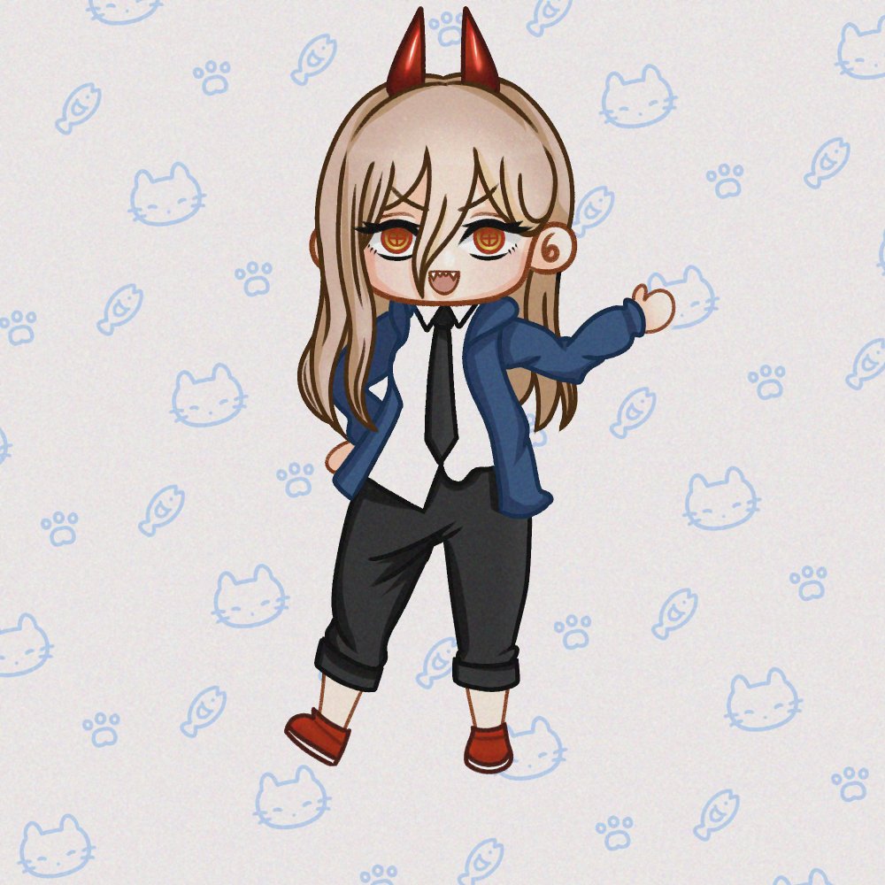 B0tR0w's tweet photo. So ill rn, so I've been drawing as a distraction. I drew Power from chainsaw man as a chibi :3

#chainsawman #chainsawmanfanart #Chainsawmanpower #art #digitalart #Chibi https://t.co/JU7whHabJI