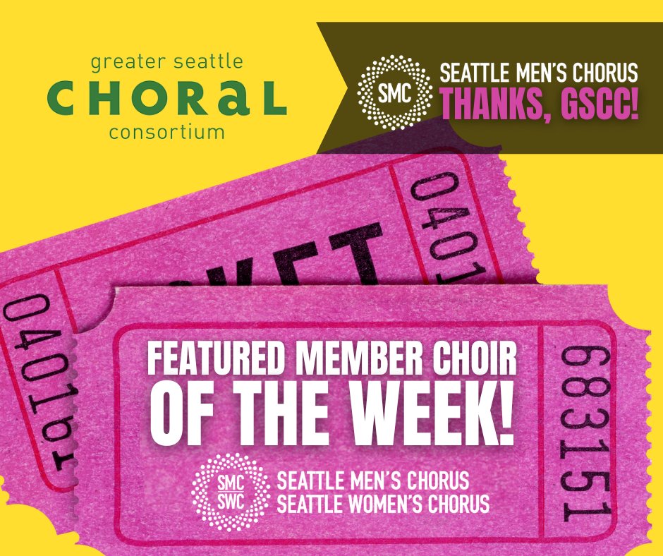 Thanks for the spotlight! We're excited to be featured by the Greater Seattle Choral Consortium, @seattlesings! See it for yourself: seattlesings.org! #SeattleArts #SEAArts #LGBTQ+ #SeattlePride #GaySeattle #InstaGay #ChoralMusic #PacificNorthWest #CommunityChorus