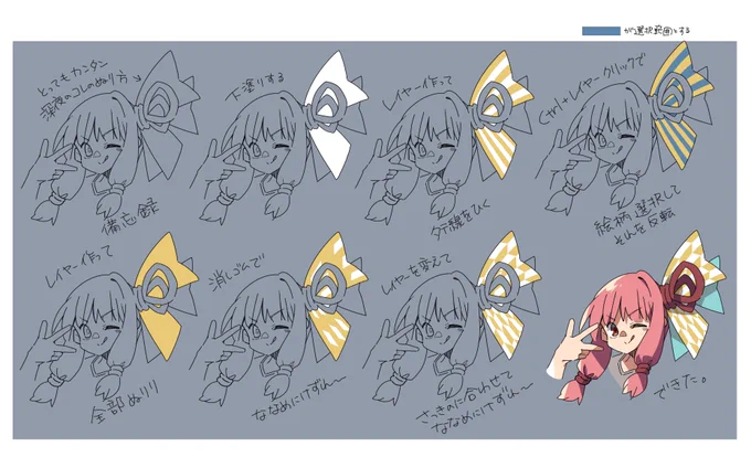 深夜の琴葉アレの描き方備忘録 