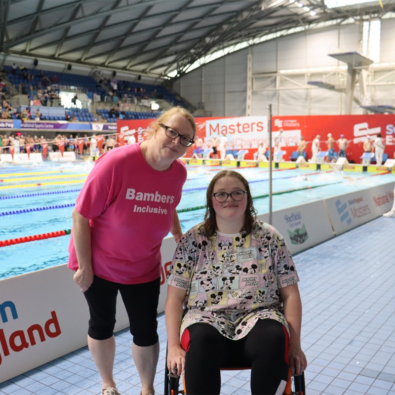 Swim_England's tweet photo. 🎙️ 'It’s been really good to be involved and given me a real purpose to come and swim'

After para-swimming's first involvement at the 2022 Swim England Masters National Championships, two of the swimmers have shared their 'positive and inclusive' Masters experience 🏊

More ⤵️
