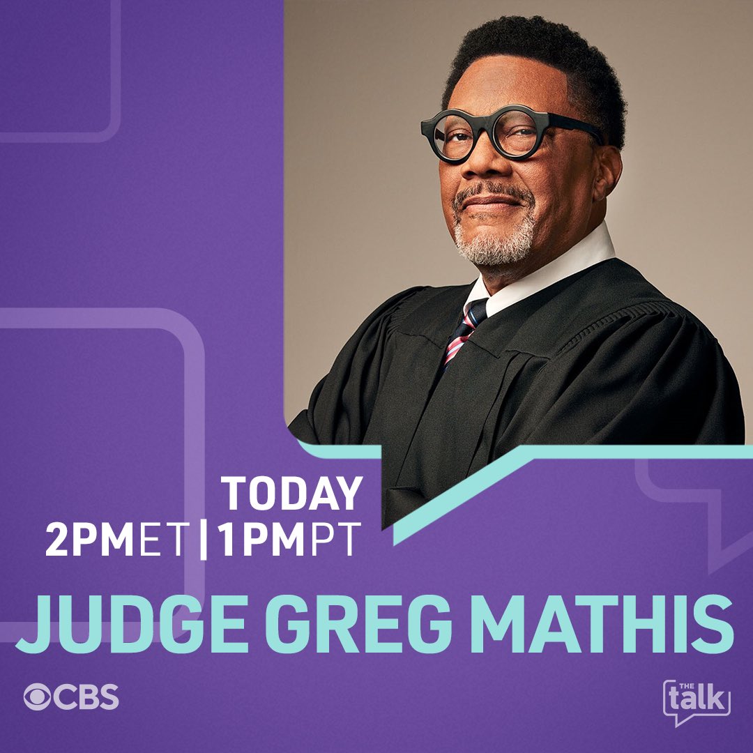 Don’t miss my appearance on <a href="/TheTalkCBS/">The Talk</a> today! 2 PM EST