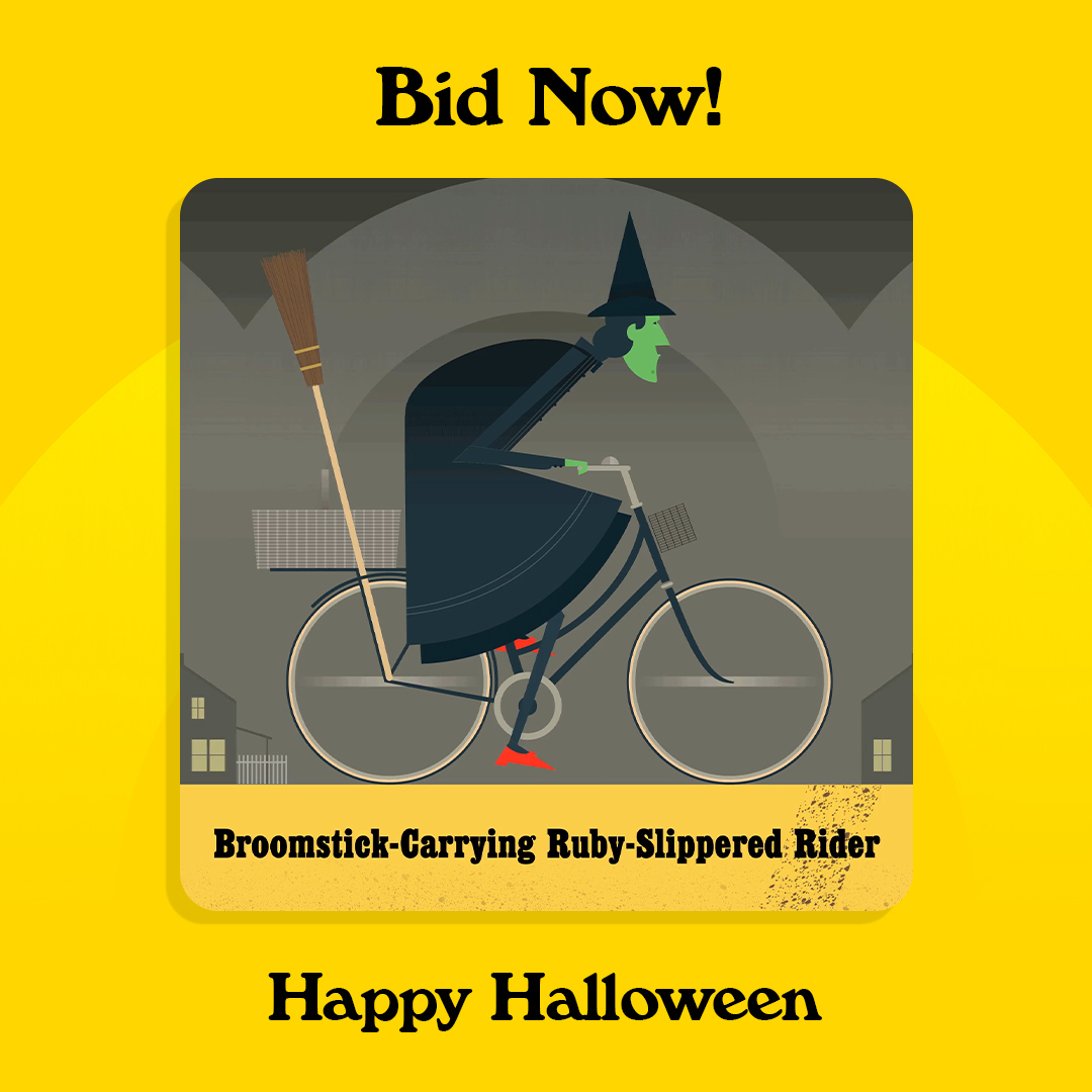 Two more hours to bid on this RARE 1/1 Biking For All NFT, benefiting <a href="/peopleforbikes/">PeopleForBikes</a> 🎃 
@LittleJamesArn1 <a href="/velonews/">velonews</a> <a href="/cyclingtips/">CyclingTips</a> <a href="/outsidemagazine/">Outside Magazine</a> 

magiceden.io/item-details/E…