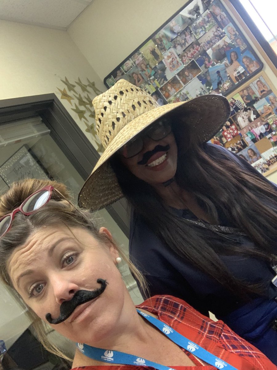 I mustache you a question 🙋‍♀️ ⁦<a href="/ChapCares/">Chaparral HS</a>⁩! Happy Spirit Week! 🥸