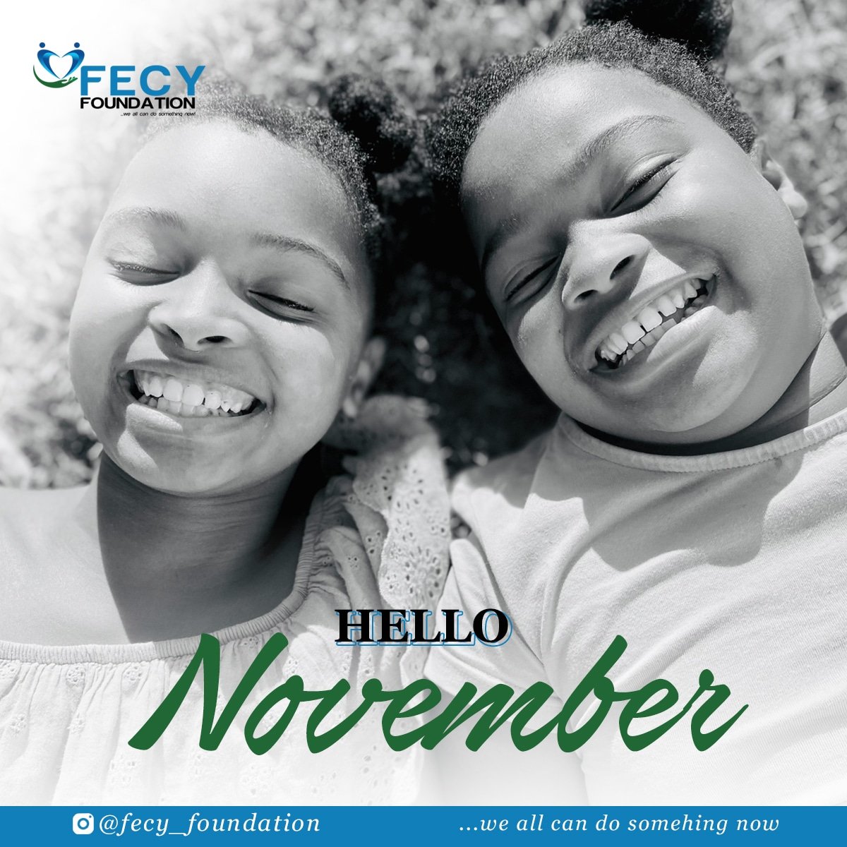 FECY_Foundaton's tweet photo. Getting to the end of the year has its own euphoria.
Our prayer is that we wax stronger in God's love and protection. We also pray to have a great end of year celebration with our loved ones 🥰.
Sit and relax because NOVEMBER will be nice.
#FecyFoundation https://t.co/PXpeTIgfIM