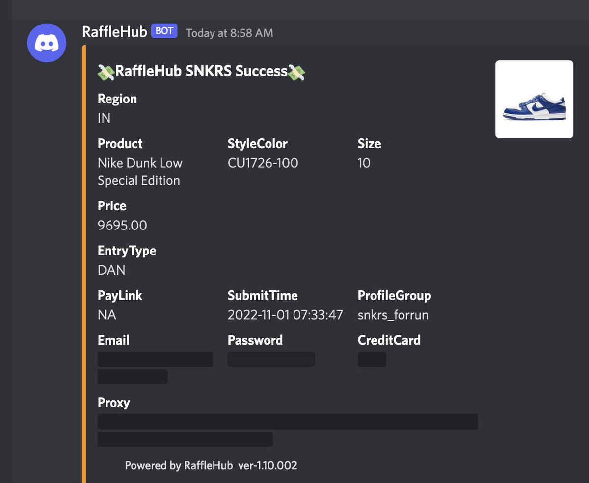 Lunch money 
Thanks 
<a href="/rafflehub_io/">RaffleHub</a> 
<a href="/dragonproxies_/">Dragon Proxies</a> 
@DualCards 
<a href="/AccountsCooks/">Cooks_Accounts</a>