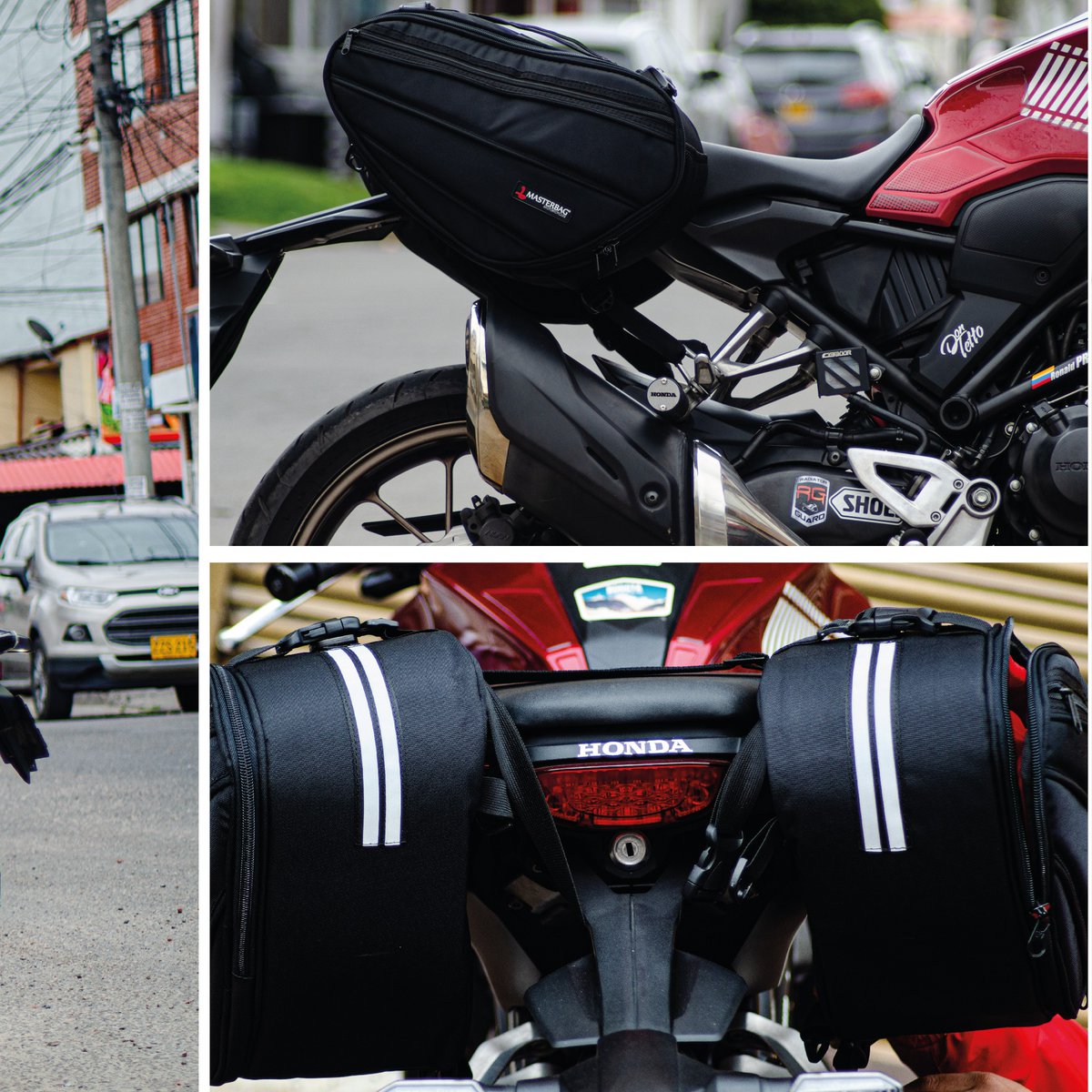 MasterbagCOL's tweet photo. 🏍Deja de buscar, con Masterbag tienes estilo y 
calidad en cada uno de nuestros diseños.🏍
Con nuestras alforjas Raptor siempre optines:😍
✅ Personalización del color
✅ Rain Cover con drenajes
✅ La mejor forma de  cargar tus pertenencias https://t.co/hkvzDiBQZS