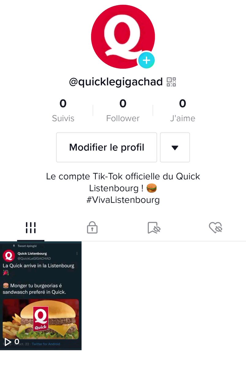 QuickLeGIGACHAD's tweet photo. Notre équipe à ouvert un compte TikTok, abonnez-vous !!! https://t.co/rX1zM0IzSf
