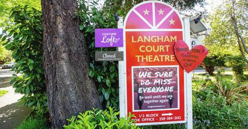 blakeinav's tweet image. Langham Court Theatre opens its doors to the public Saturday timescolonist.com/entertainment/… via @timescolonist