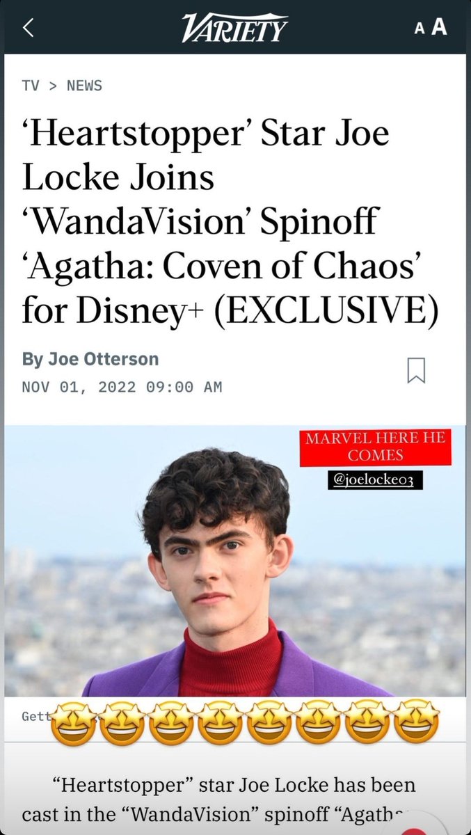 Joe Locke & Sebastian Croft Updates on Twitter "Joe and Bash's new ig