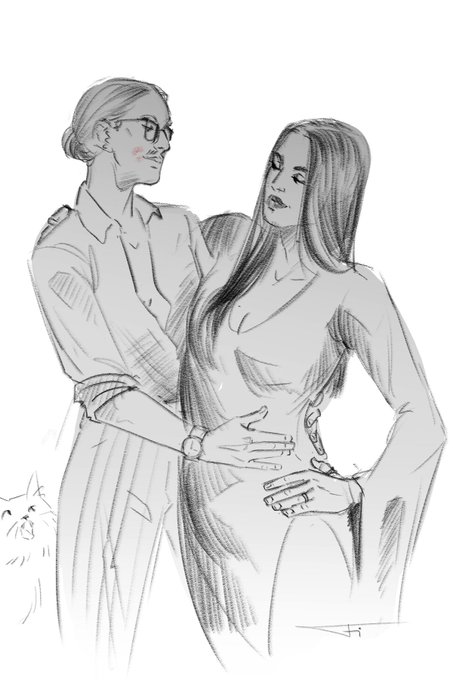 Happy spoopy time. Little re-draw of my first Supercorp Addams 