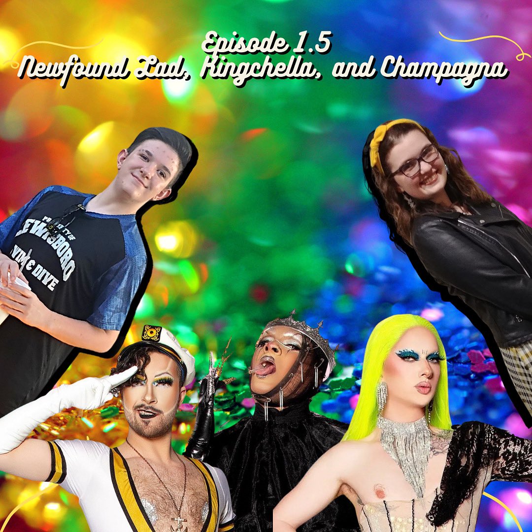 notstraightpod's tweet photo. Episode 1.5 of our podcast is OFFICIALLY OUT!!! Go check it out on Spotify and Apple Podcasts!!! 
Link in our Linktree which is in our bio!!

#podcast #callmemother #wearesonotstraight #canadiandrag #outtv #drag #spotify #applepodcasts #youtube #newfoundlad #kingchella #champagna https://t.co/Cx4b9CNX4I