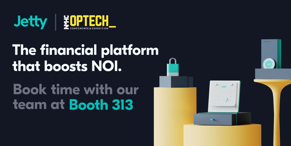 Jetty (@jetty) on Twitter photo If you're in Las Vegas for OPTECH this week, come say hi at booth 313! 
You can also book a meeting with us for your chance to win a $500 hotels.com gift card: go.jetty.com/nmhc-optech-20… If you're in Las Vegas for OPTECH this week, come say hi at booth 313! 
You can also book a meeting with us for your chance to win a $500 hotels.com gift card: go.jetty.com/nmhc-optech-20…