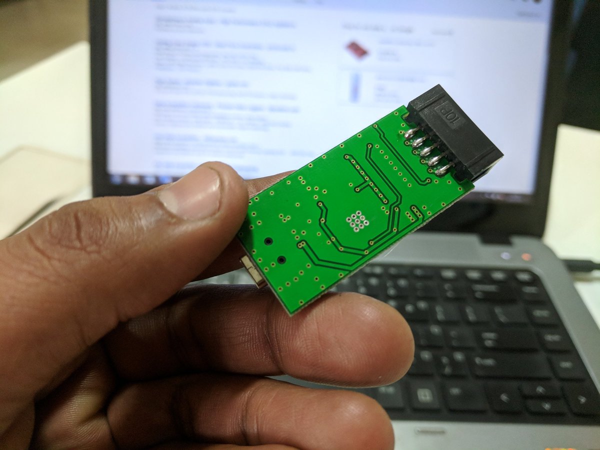 aggarwal_pallav's tweet image. Cheap #logicanalyzer, works well with Saleae logic's logic analyzer software.
Costs around 12$, good upto 20mhz signals.