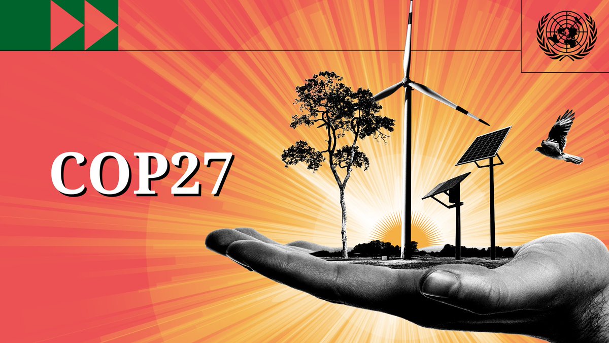 Qu'est-ce que la #COP27 ? Qui y participera ? Quels sont ses objectifs ? Comment pouvez-vous suivre l'action ? Voici tout ce que vous devez savoir sur la Conférence des Nations Unies sur le climat de cette année, qui démarre le 6 novembre en Égypte. ➡️ bit.ly/3WmJ487