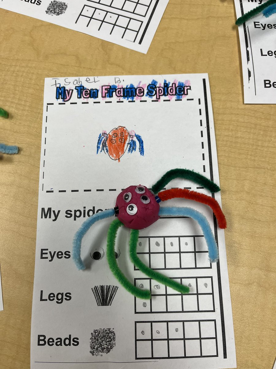 Look at our ten frame spiders <a href="/EastLakeRVS/">East Lake School</a>