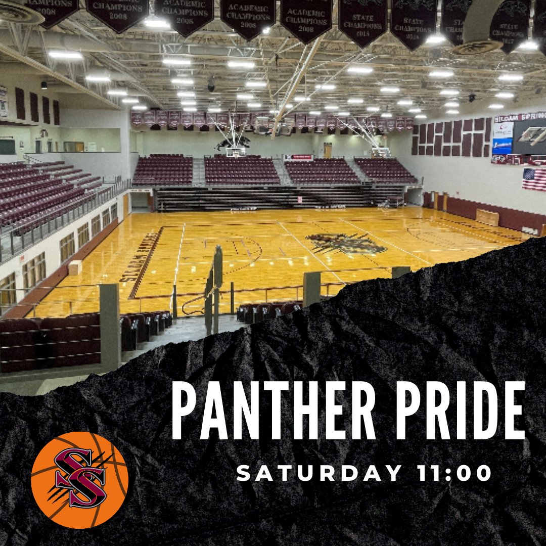 Panther Basketball-
It is almost time for Panther Basketball! Our annual Panther Pride event is scheduled for this Saturday. Come out for scrimmages, food, games, and more. First game tips at 11 AM!
Go Panthers!
#siloam #pantherpride #panthernation