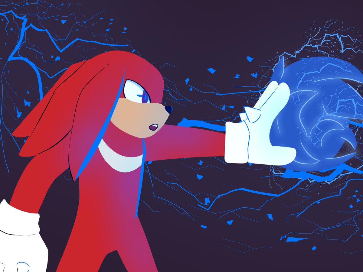 Fun fact Knuckles was the first Sonic the Hedgehog character I ever drew! It was out of excitment for the second movie. Up until then I had only passivley liked Sonic as a fan of Sonic Boom. I had no idea how to do the proportions haha. But he's still one of my favorites :] https://t.co/AApn3J45IC