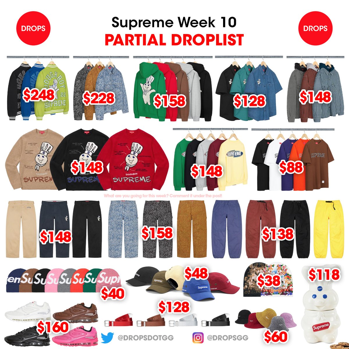 Supreme cheap week 10