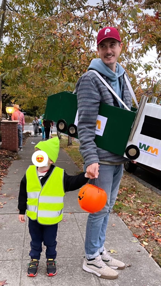 We are getting very excited for @garbagefriends, so excited my son made me do this, he is legit obsessed with garbage trucks but doesn’t know about that Slime Lyfe yet. Not an Audi but does @MotionMarkus approve?? yes that’s the @InvsbleFriends Hoodie!