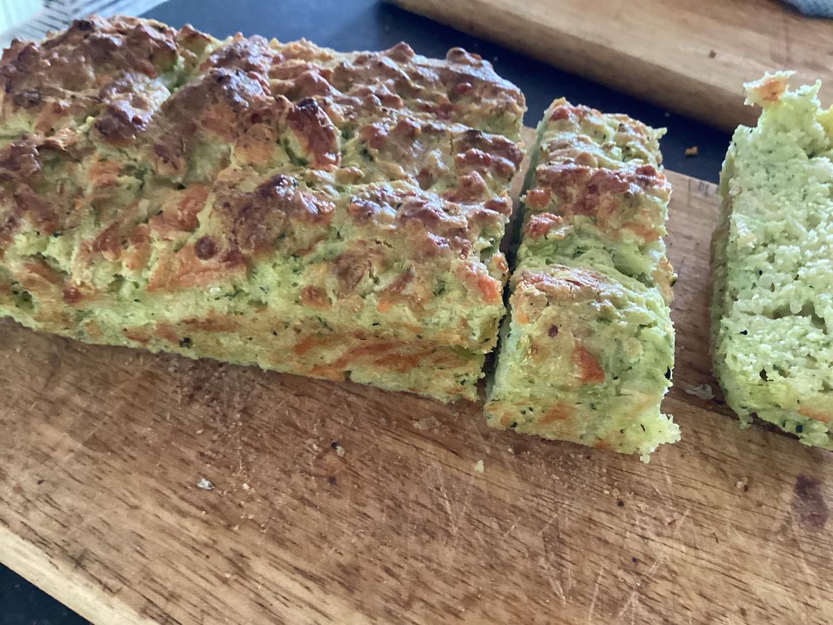 Hgbakes1's tweet photo. Courgette and cheese loaf @HomeprideBaking https://t.co/mRHt5x6XUR