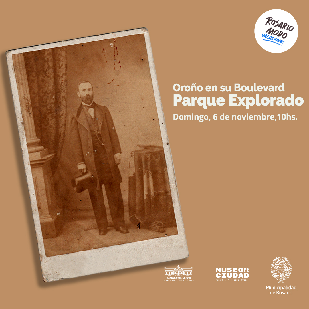 El domingo disfrutamos de una nueva edición del Parque Explorado. 
Te esperamos el domingo a las 10 hs. en la puerta del Museo (Bv. Oroño 2361).
Más info bit.ly/3fwlVQ2
<a href="/CulturaRosario/">CulturaRosario</a>