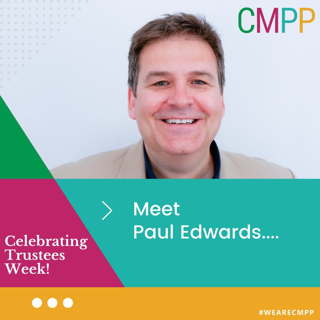 CMPP (@cmpproject1) on Twitter photo ⭐⭐This week we're celebrating our wonderful trustees as part of Trustees Week ⭐⭐
First up is our Chair, Paul Edwards 🏆
Paul is the Chief Operating Officer at <a href="/ProspectTrust/">The Prospect Trust</a>, a multi academy trust based in north Hampshire.
#trustees #TrusteesWeek #thankyou #wearecmpp ⭐⭐This week we're celebrating our wonderful trustees as part of Trustees Week ⭐⭐
First up is our Chair, Paul Edwards 🏆
Paul is the Chief Operating Officer at <a href="/ProspectTrust/">The Prospect Trust</a>, a multi academy trust based in north Hampshire.
#trustees #TrusteesWeek #thankyou #wearecmpp