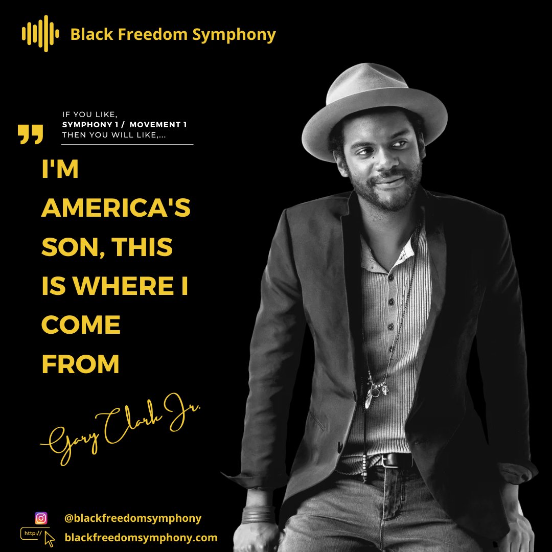 bfsymphony's tweet photo. Gary Clark Jr. can play that guitar; plus he's a talented vocalist and writer. In "This Land," he claims America as his own even in the face of others trying to tell him he doesn't belong.
#blackfreedomsymphony #Black #Freedom #itsamovement  #music #blackmusic https://t.co/uJZM4AKAZ2