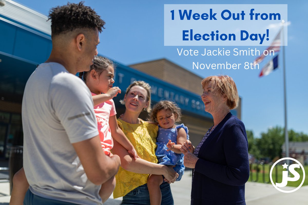 JackieforIowa's tweet photo. It is 1 week out from Election Day - make a plan to vote today! Find all the info you need at https://t.co/Hm60jtdOSW https://t.co/lFnSjLyN0L