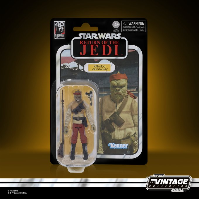 Lafosadelrancor's tweet photo. Por el 40 aniversario de #ReturnOfTheJedi también llegarán estas maravillas de la línea #TheVintageCollection La speeder bike con un #ScoutTrooper #Nikto #Kithaba y #SaeltMarae De lujo. #HasbroPulse #StarWars✨ https://t.co/qiA7ywDNXn